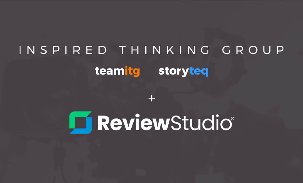 inspired thinking group reviewstudio team itg Storyteq