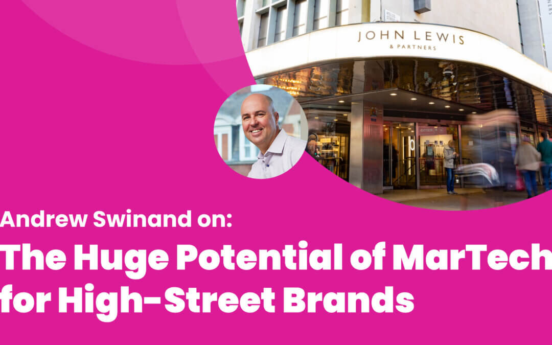 How to produce more content for less: Keeping the high street alive through marketing technology