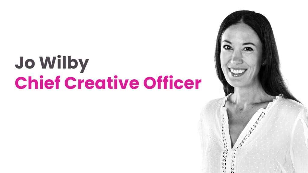 Jo Wilby becomes our new Chief Creative Officer to deliver our halo content vision