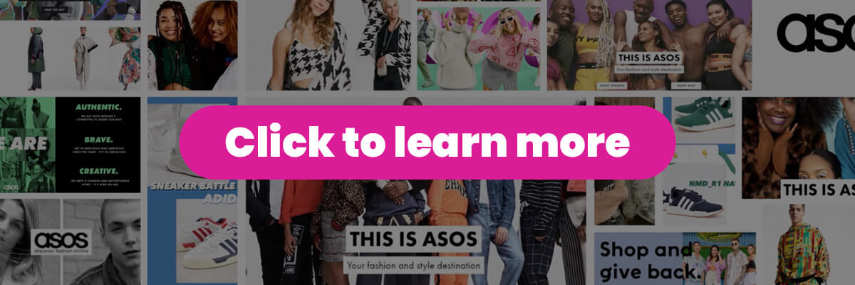 ASOS Halo content strategy, double the content with Storyteq marketing technology