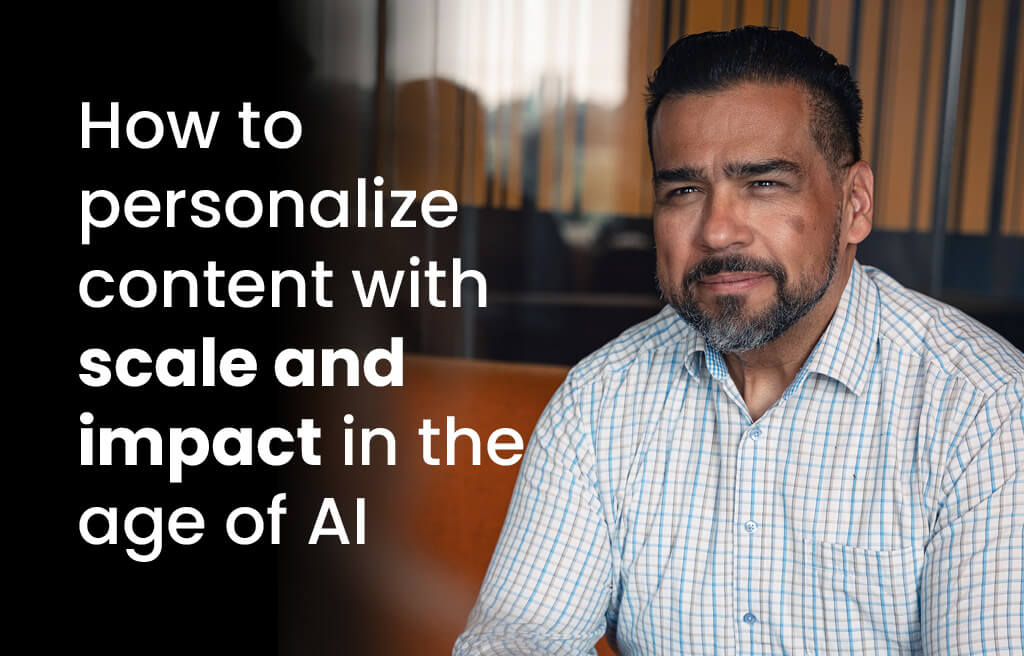 Using data, AI, and segmentation strategies for personalization at scale