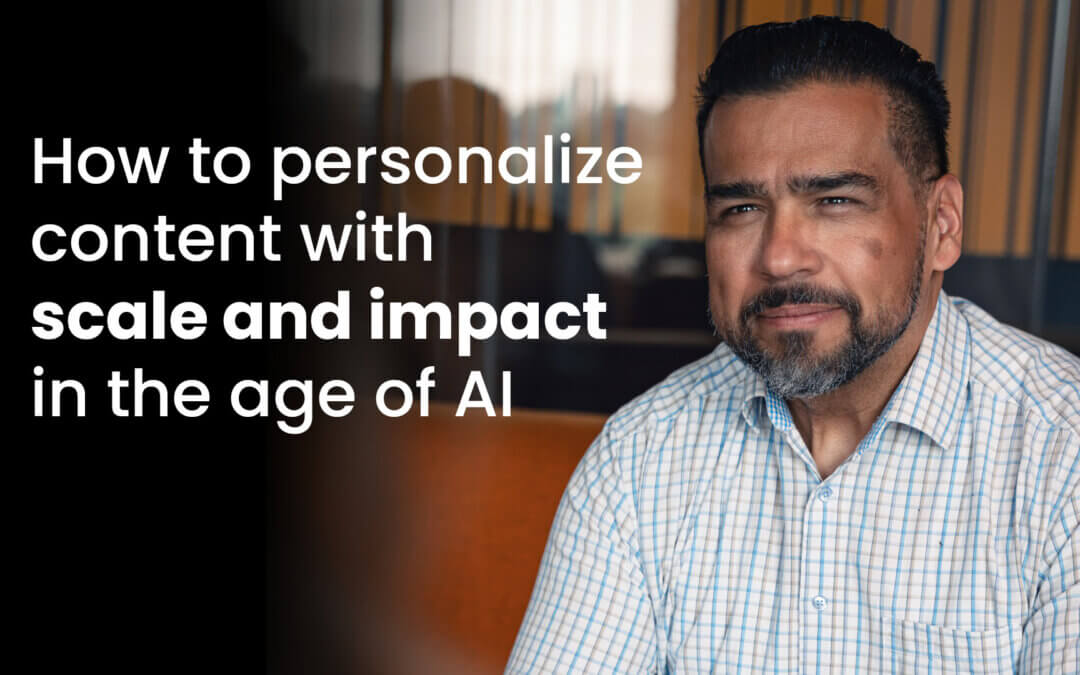 Using data, AI, and segmentation strategies for personalization at scale