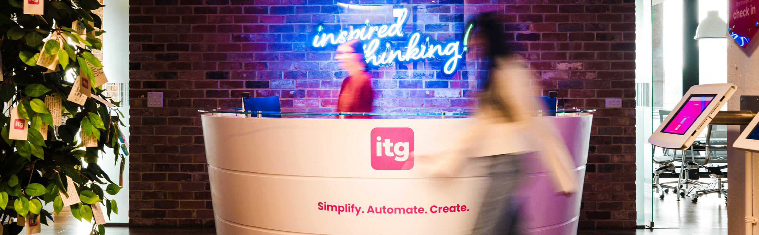 ITG Birmingham Office Main Reception