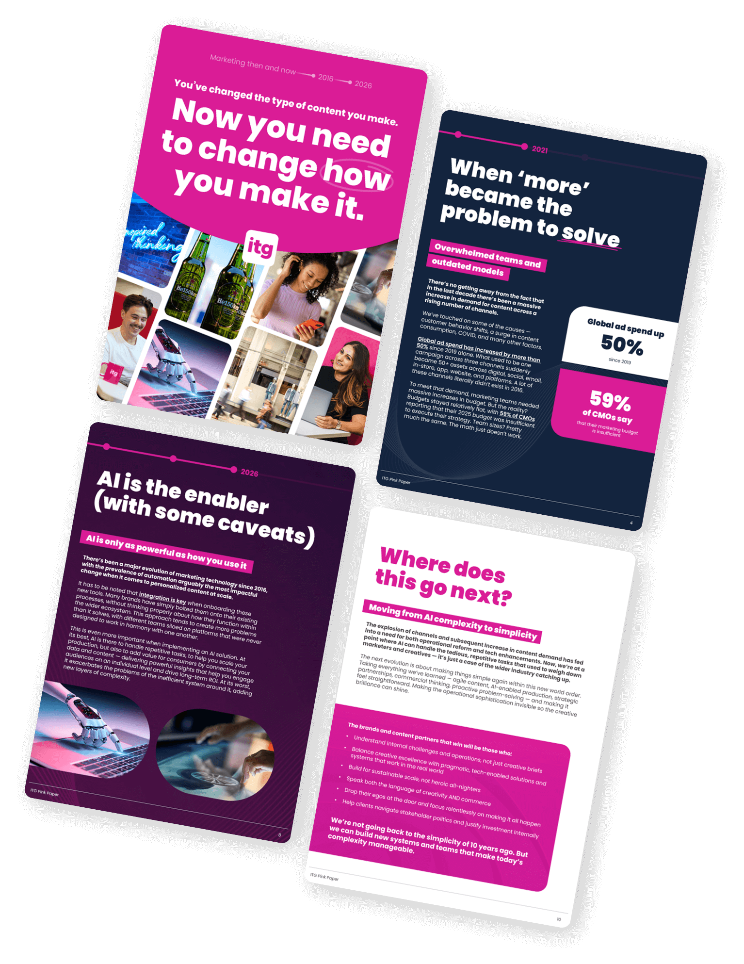 ITG Pink Paper montage