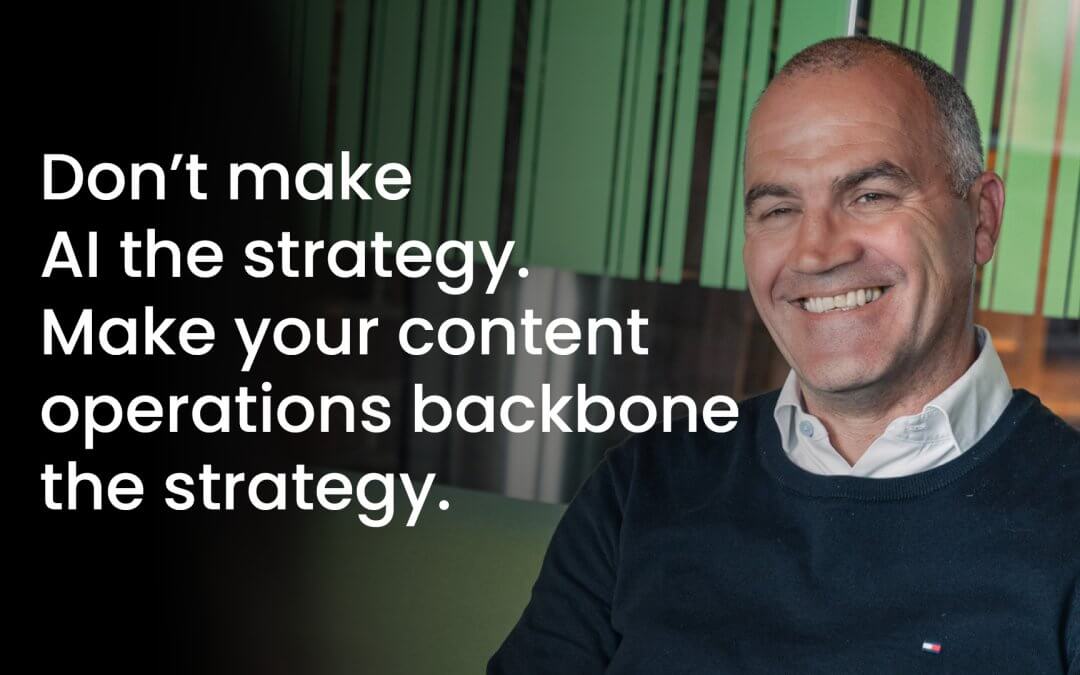 Want more ROI from AI? You need a content backbone.